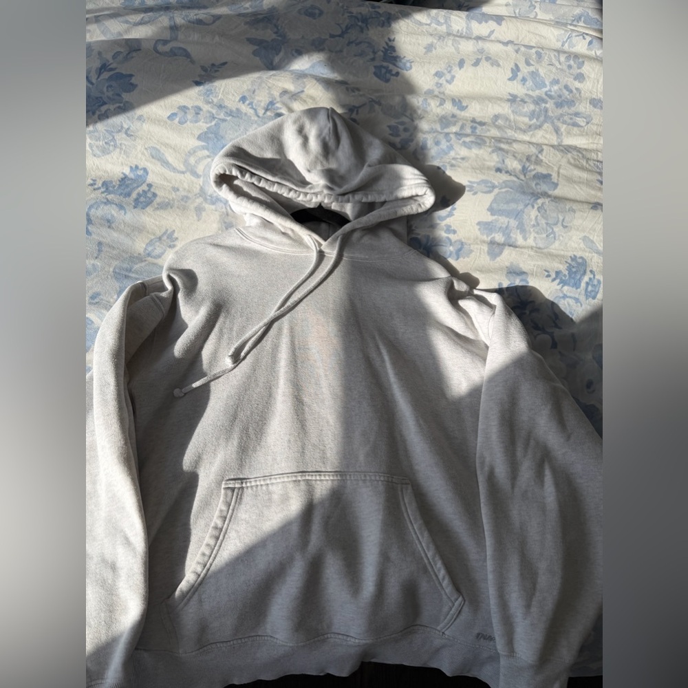 Light Gray Cozy Pullover Hoodie